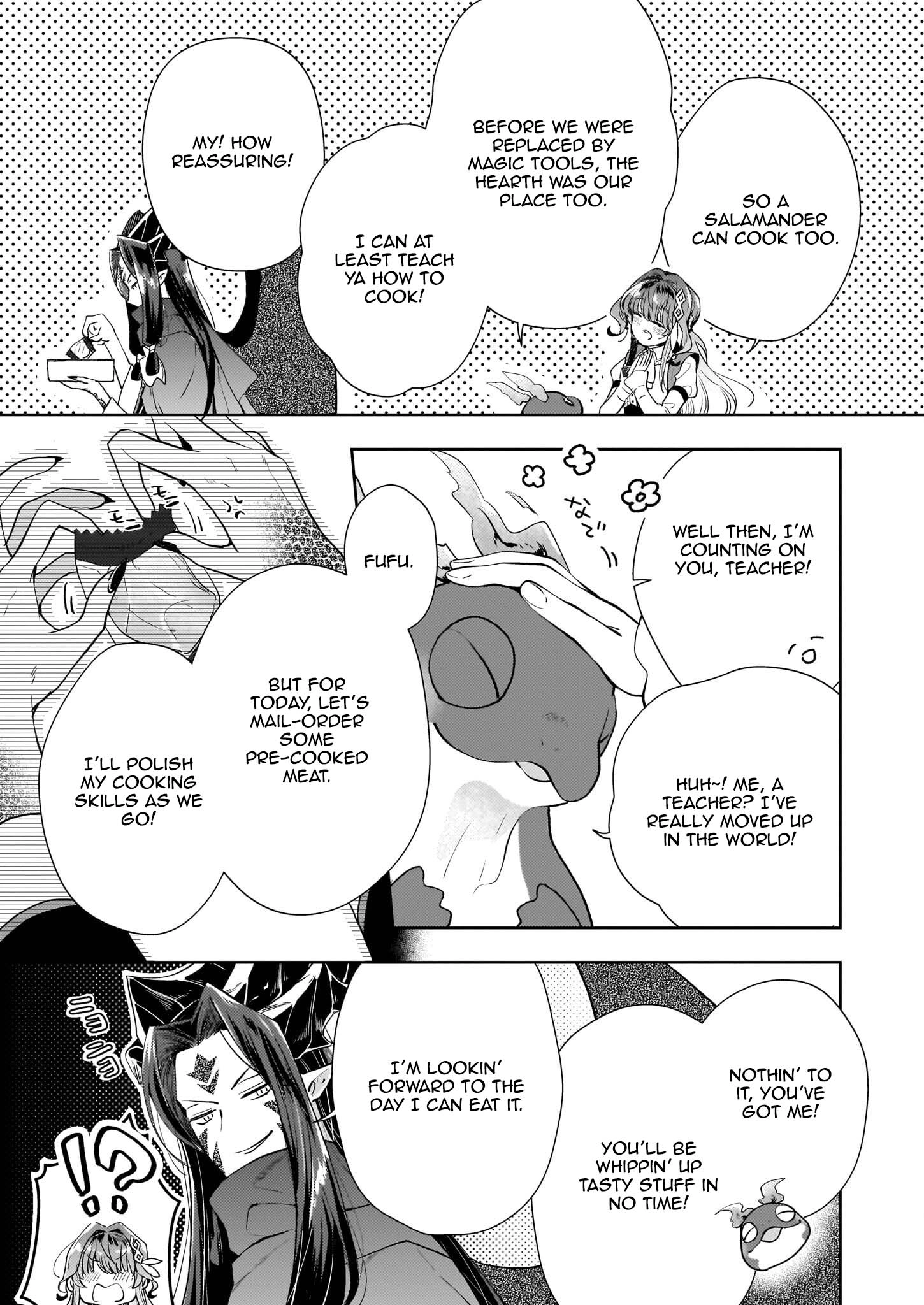 The Abandoned Sacrifice Feeds a Dark Dragon with Her "Delivery" Skill Chapter 4 - page 17